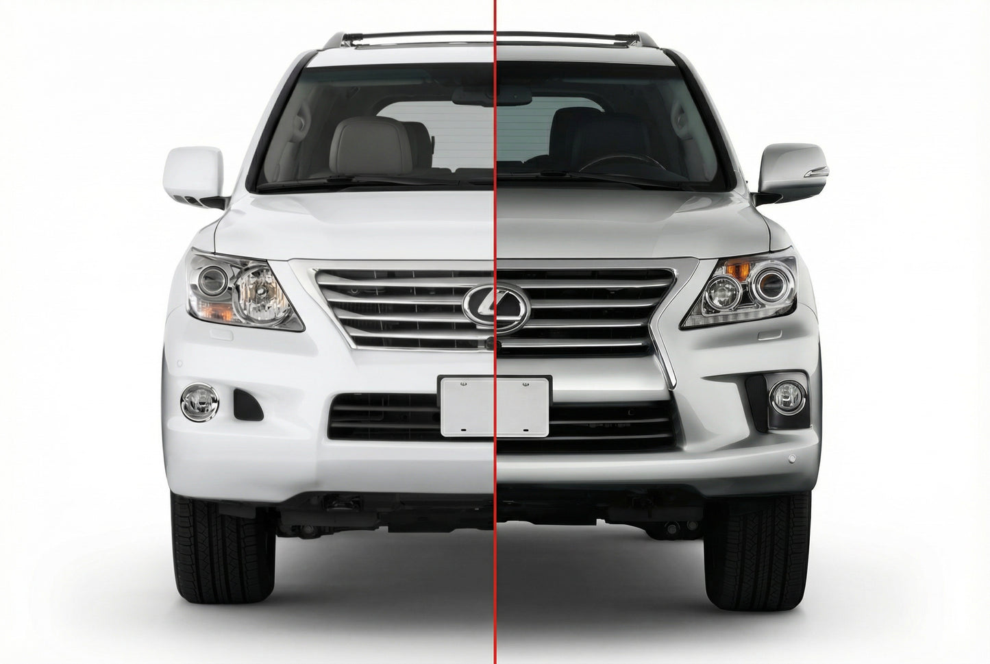 Facelift Kit 2008-2012 to 2012-2016 Standart for Lexus LX570/450d 2008-2022 - image 1