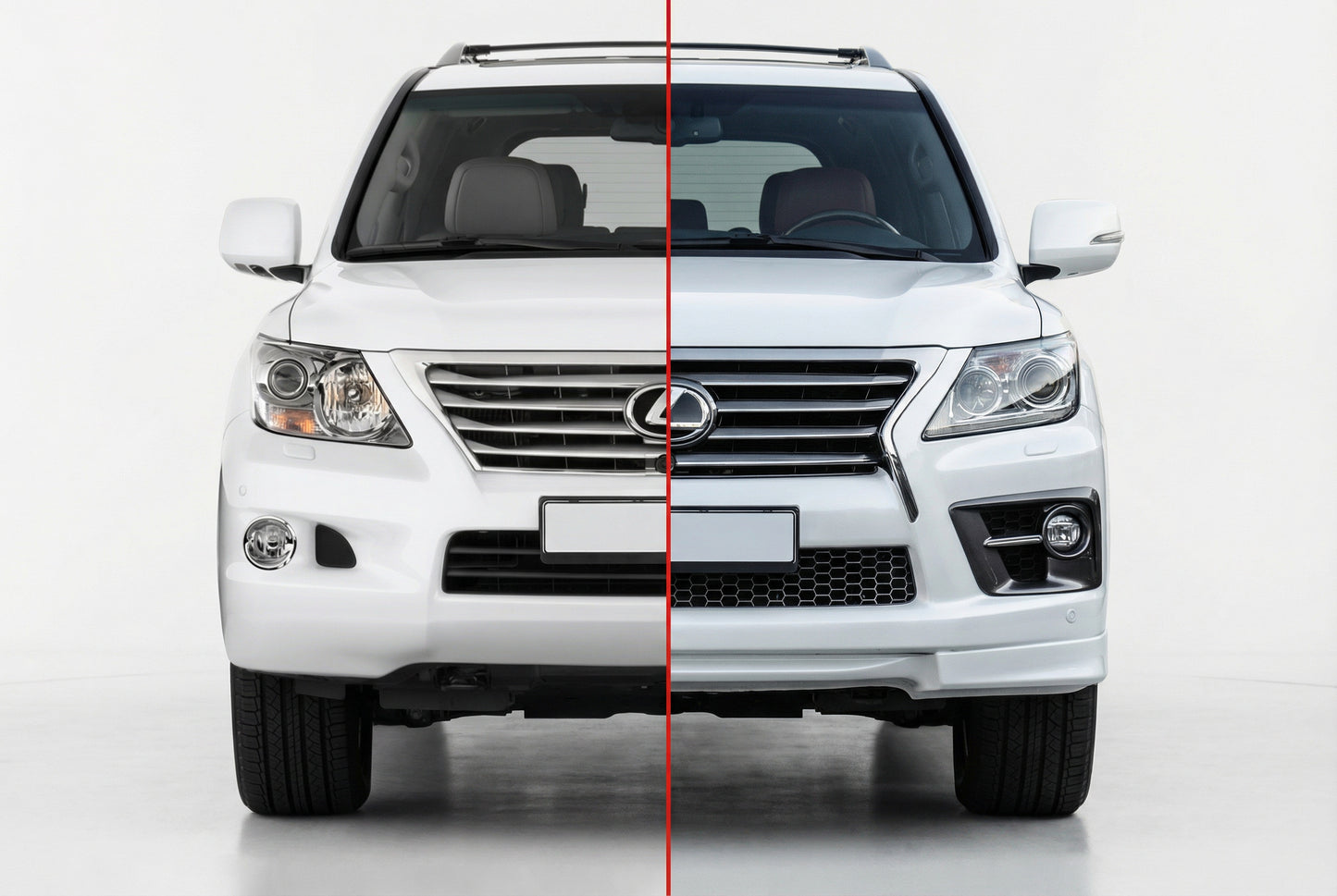 Facelift Body Kit Car 2008-2012 to 2012-2016 F-Sport for Lexus LX570/450d 2008-2022 - image 1