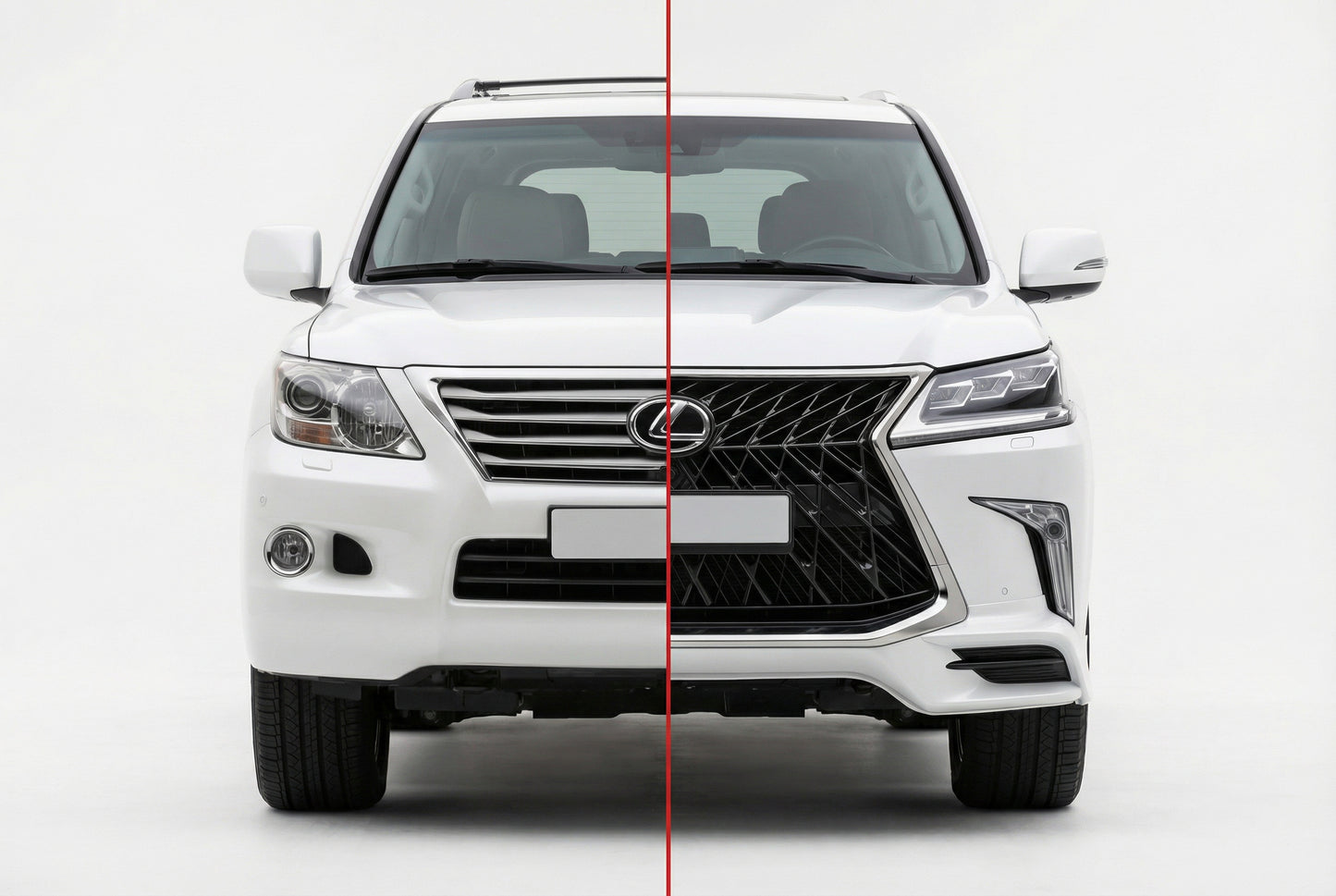 Facelift conversion kit from 2008-2016 model to TRD Superior (2016-2020) for Lexus LX570/450d 2008-2022 - image 1