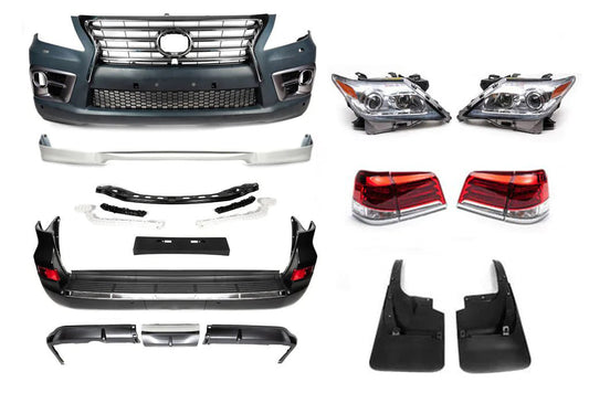 Facelift Body Kit Car 2008-2012 to 2012-2016 F-Sport for Lexus LX570/450d 2008-2022 - image 2