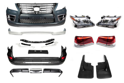 Facelift Body Kit Car 2008-2012 to 2012-2016 F-Sport for Lexus LX570/450d 2008-2022 - image 2