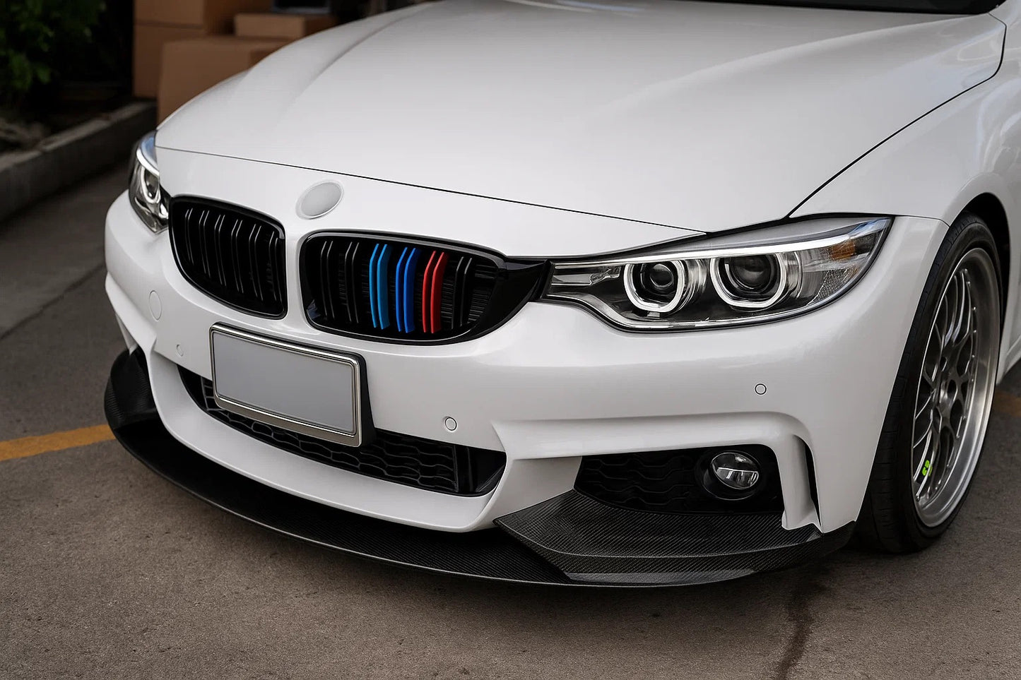 Kidney Grilles M-Look (for M3 F80, M-Color) for BMW 3 Series F-30/31/34 2012-2019 - image 1