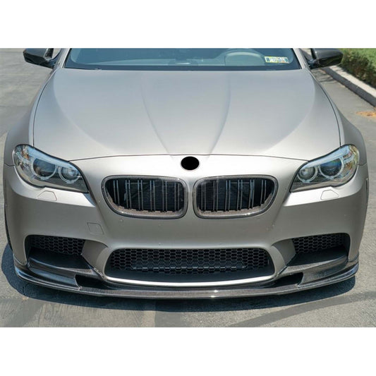 Front Lip DPT V2 (For M5, Gloss Black) for BMW 5 Series F-10/11/07 2010-2016 - image 2