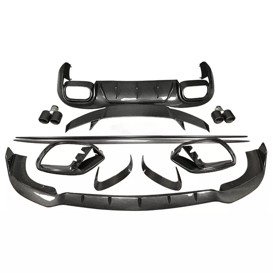 BRB Carbon V1 body kit (2018-2022. For GT53) for Mercedes AMG GT 4 X290 - image 2