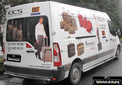 Rear Bar (Stainless Steel) for Renault Master 2011-2023 - image 2