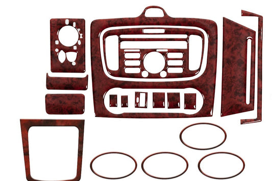Overlays on the AC panel (Maxi-set, Wood) for Ford Focus II 2008-2011 - image 1