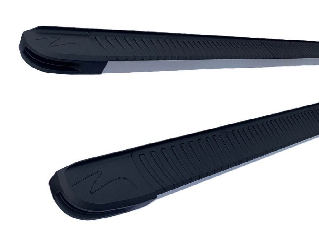 Side skirts Maya V1 (2 pieces, aluminum) for Hyundai H300, H1, Starex 2008-2020 - Reelken Auto