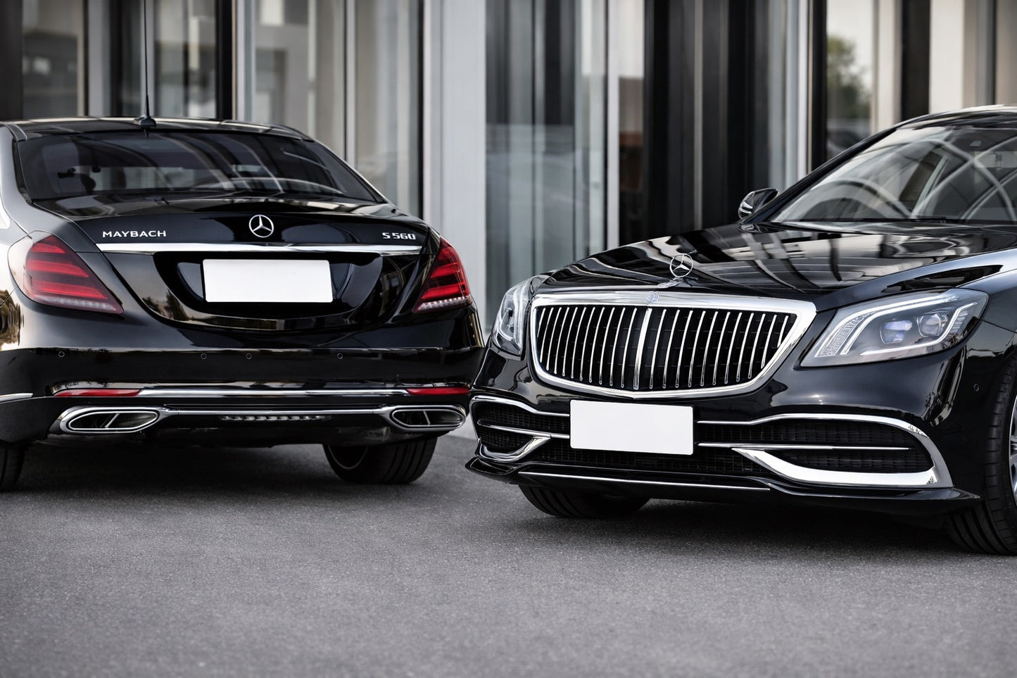 Body kit for Maybach (2018-2022, without lights) for Mercedes S-сlass W222 2013-2022 - image 1