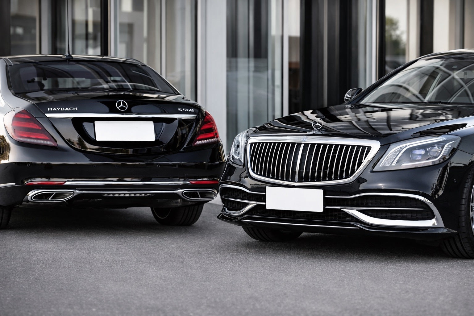 Body kit for Maybach (2018-2022, without lights) for Mercedes S-сlass W222 2013-2022 - image 1