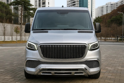 Front bumper with grille (Maybach) for Mercedes Sprinter W907/W910 2018- - image 1