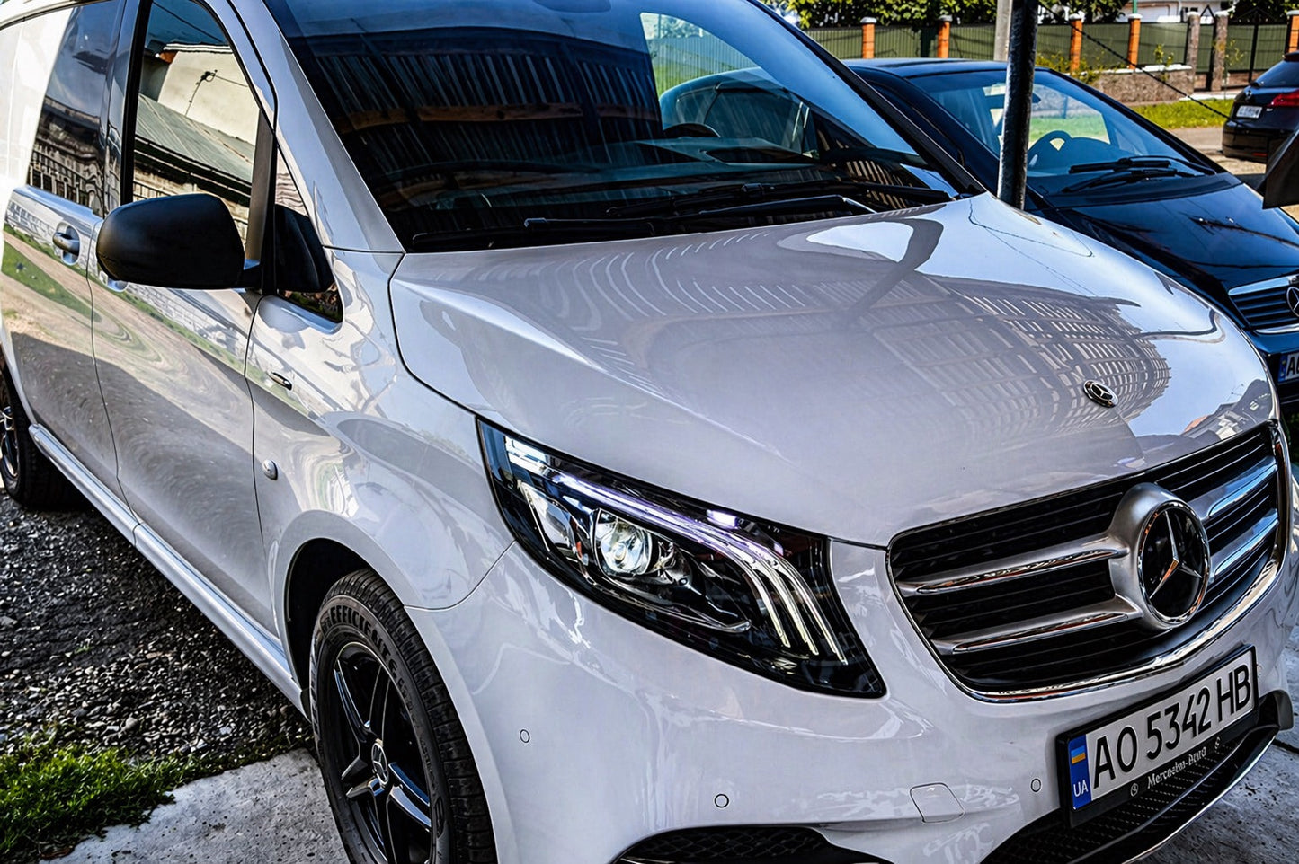 Maybach-style LED Headlights (for Vito, Set of 2) for Mercedes Vito/V-class W447 2014- - image 3