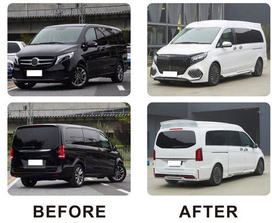 Body Kit Set (Maybach Type-2024, with Hood) for Mercedes Vito/V-class W447 2014- - image 1