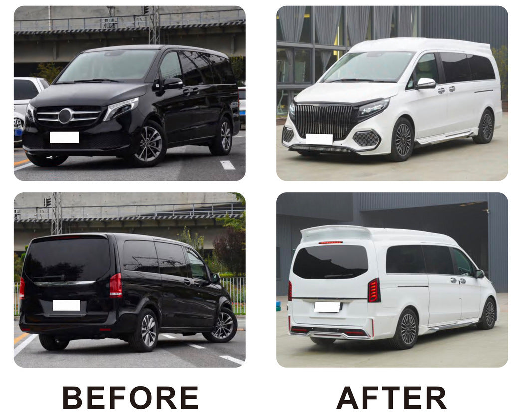 Body Kit Set (Maybach Type-2024, with Hood) for Mercedes Vito/V-class W447 2014- - image 1