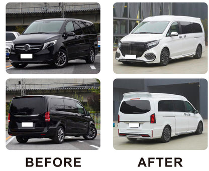 Body Kit Set (Maybach Type-2024, with Hood) for Mercedes Vito/V-class W447 2014- - image 1