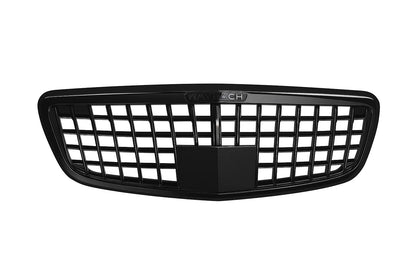 Maybach Black Front Grille for Mercedes S-сlass W221 2005-2013 - image 2