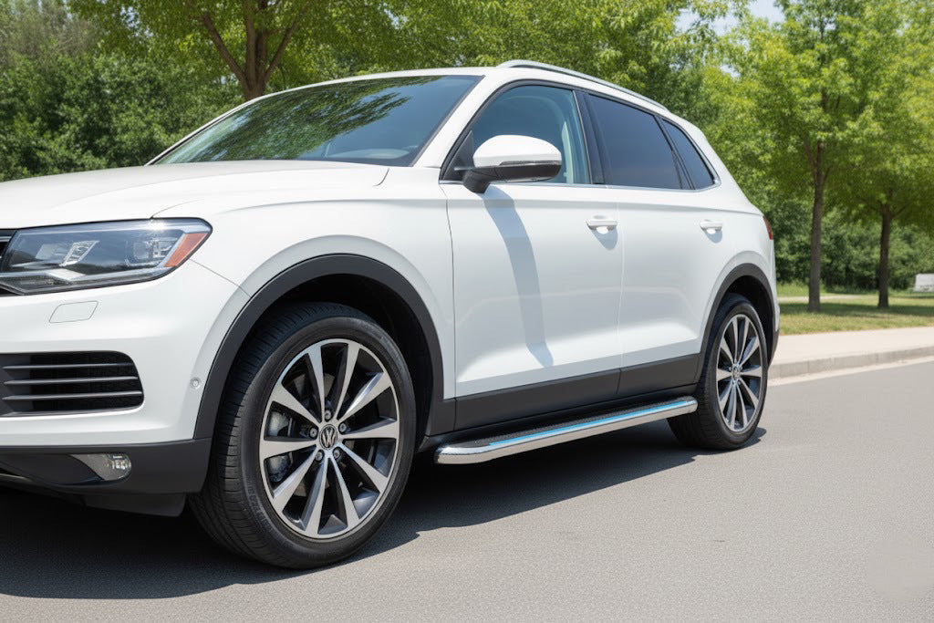 Side Steps Maydos V2 (2 pcs, Aluminum & Stainless Steel) for Acura MDX 2013-2020 - image 1