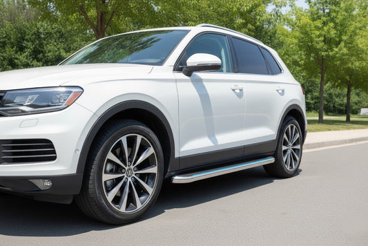 Side Steps Maydos V2 (2 pcs, Aluminum & Stainless Steel) for Acura MDX 2013-2020 - image 1