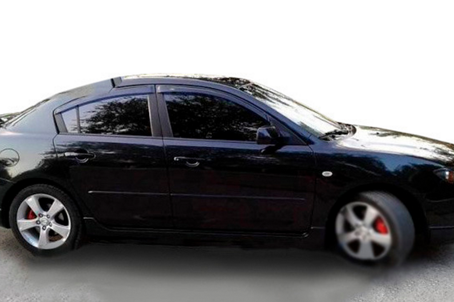 Window Deflectors SD (4 pcs, HIC) for Mazda 3 2003-2009 - image 7