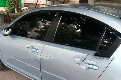 Window Deflectors SD (4 pcs, HIC) for Mazda 3 2003-2009 - image 9