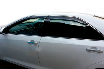 Window Deflectors with Chrome Trim SD (4 pcs, HIC) for Mazda 6 2008-2012 - image 5