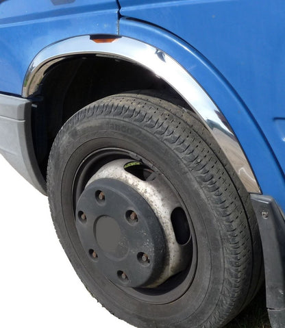 Stainless Steel Fender Trim (4 pcs) for Mercedes Sprinter W901/902/903/904/905 1995-2006 - image 3