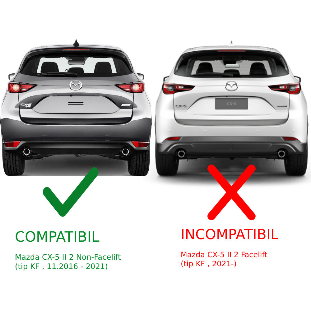 Original Mud Flaps Premium 2017-2021 (Set of 4) for Mazda CX-5 2017- - image 2