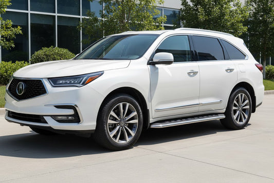 Side Steps Maydos V1 (2 pcs, Aluminum & Stainless Steel) for Acura MDX 2013-2020 - image 1