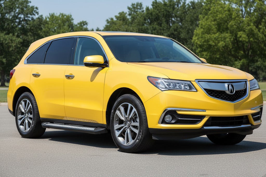 Side Steps Vision New Black (2 pcs, Aluminum) for Acura MDX 2013-2020 - image 1