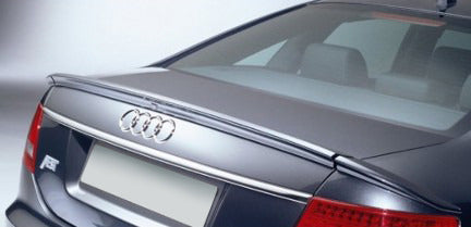 Rear Spoiler (3-piece, primed) for Audi A6 C6 2004-2011 - image 1