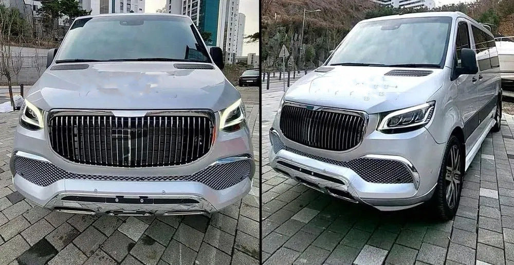 Front bumper with grille (Maybach) for Mercedes Sprinter W907/W910 2018↗ - image 3