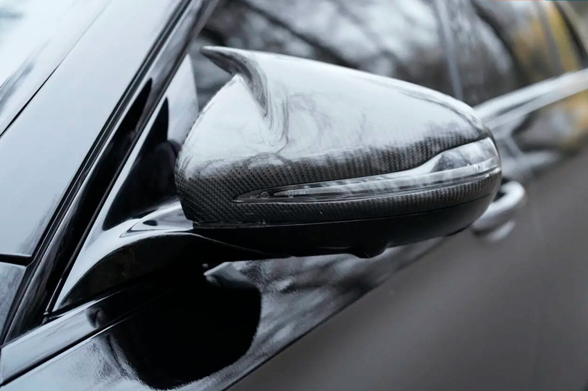 Mirror Covers (Carbon) for Mercedes E-сlass W213 2016-2023 - image 2