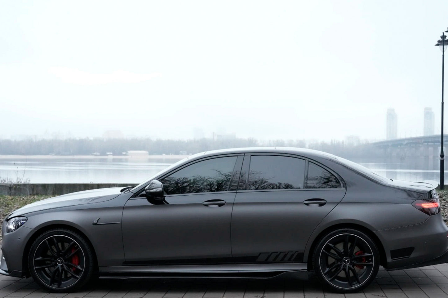Spoiler (for E63 AMG, Carbon) for Mercedes E-сlass W213 2016-2023 - image 14