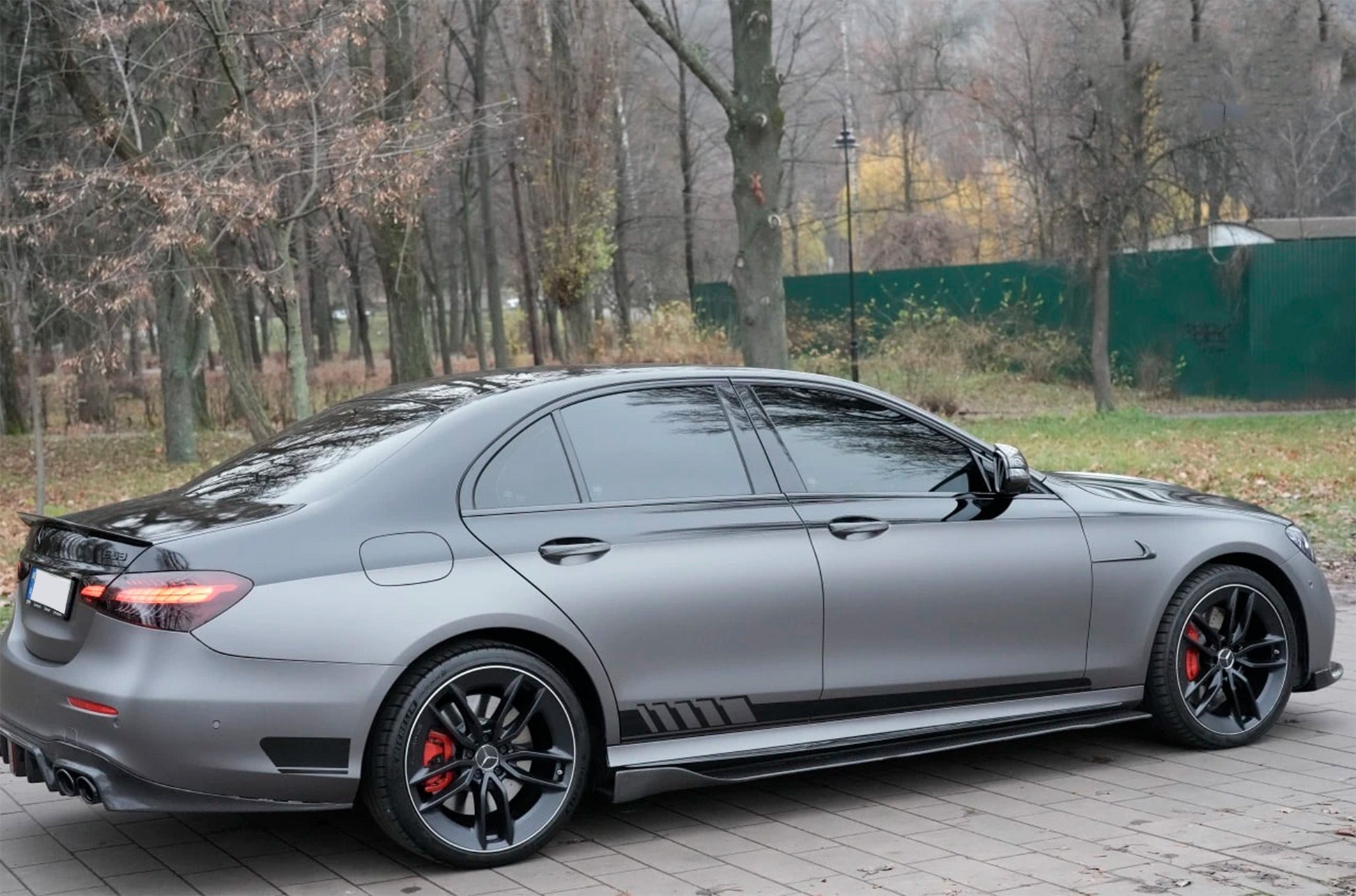 Carbon Front Fender Covers for Mercedes E-сlass W213 2016-2023 - image 5