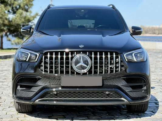 Front Grille GT Panamericana (for AMG-Line/GLE53/GLE63 2019-2023) for Mercedes GLE coupe C167 2019- - image 1