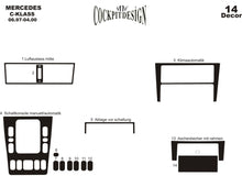 Dashboard Trim Covers (1997-2000) for Mercedes C-class W202 1993-2001 - image 2