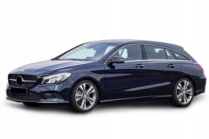 Front Grille (2017-2019, Diamond Silver) for Mercedes CLA C117 2013-2019 - image 5