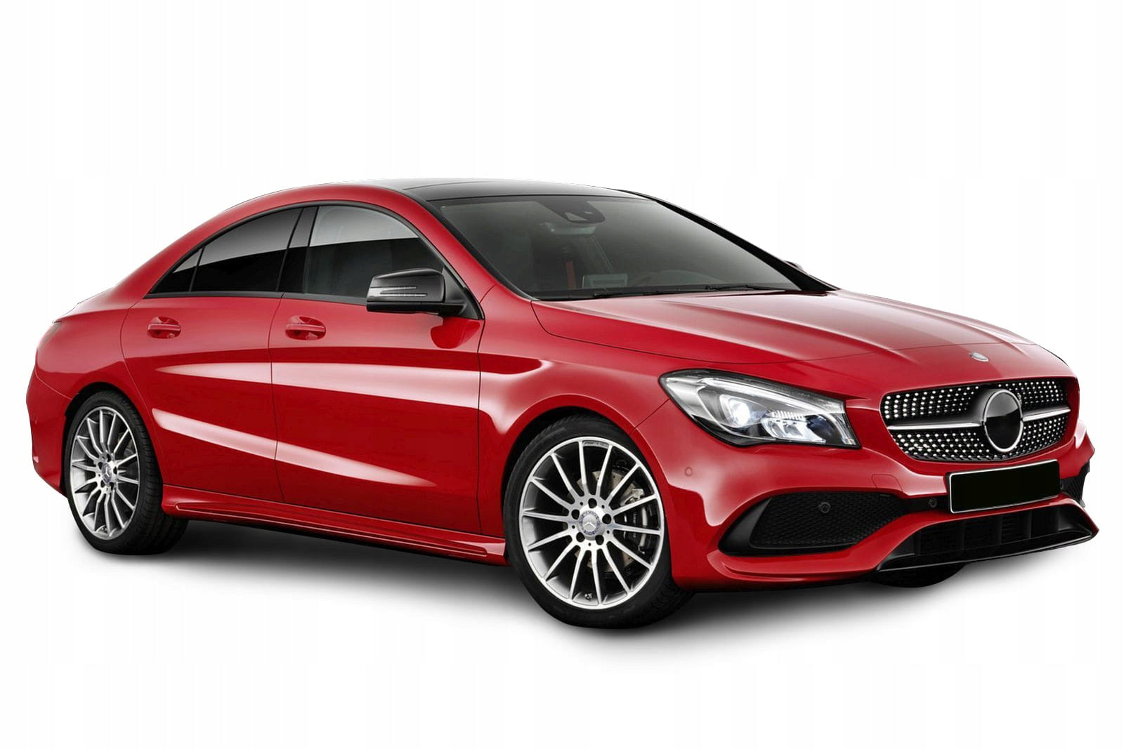 Front Grille (2017-2019, Diamond Silver) for Mercedes CLA C117 2013-2019 - image 4