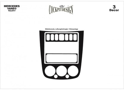 Panel overlay for Mercedes Vaneo W414 - Reelken Auto