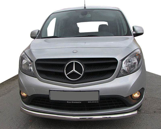 Front protection ST008 (stainless steel) for Mercedes Citan 2013↗ year - Reelken Auto