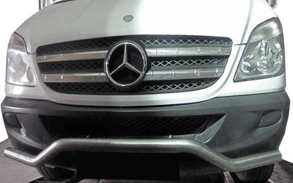 Front lower arch MBSP.07.F3-04.6 (stainless steel) for Mercedes Sprinter W906 2006-2018 - Reelken Auto