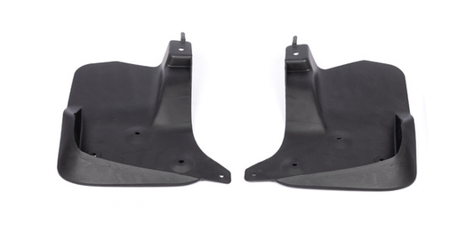 Front Mud Flaps (2 pcs, for illuminated side skirts) for Toyota Land Cruiser 200 2007-2021 - image 1