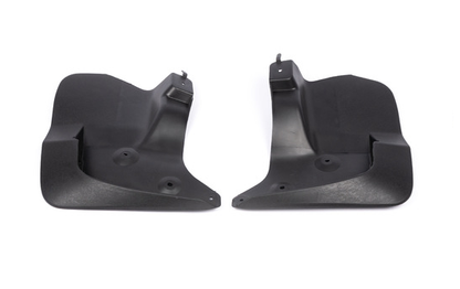 Front Mud Flaps (2 pcs, for side skirts without lighting) for Toyota Land Cruiser 200 2007-2021 - image 1