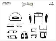 Dashboard Trim Covers for Mitsubishi Space Runner 1997-2002 - image 1