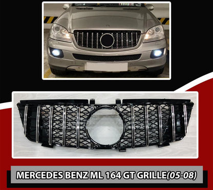 Front Grille (GT Panamericana, 2005-2008) for Mercedes ML W164 2005-2011 - image 5