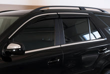 Window Deflectors with Chrome Trim Niken Luxury (4 pcs) for Mercedes ML W164 2005-2011 - image 1