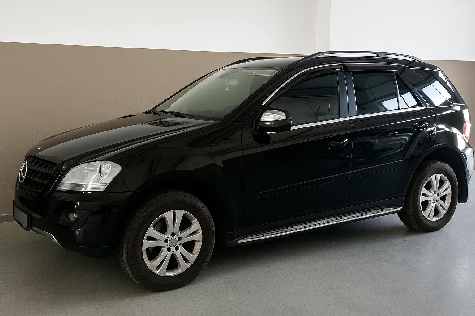 Window Deflectors with Chrome Trim Niken Luxury (4 pcs) for Mercedes ML W164 2005-2011 - image 4