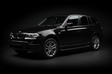 Side Steps Allmond Black (2 pcs, Aluminum) for BMW X3 E-83 2003-2010 - image 1