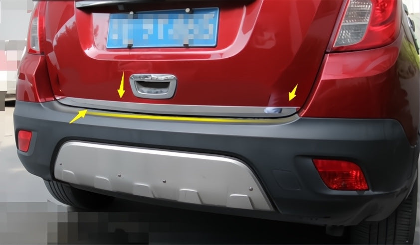 Trunk edge (stainless) for Opel Mokka 2012-2021 - image 2