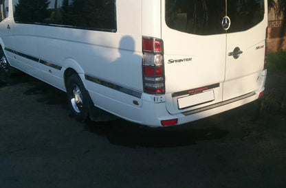 Moldings on door (stainless) for Mercedes Sprinter W906 2006-2018 - image 4