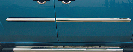 Molding Door (4 pieces, stainless steel.) for Fiat Doblo I 2001-2005 - image 1